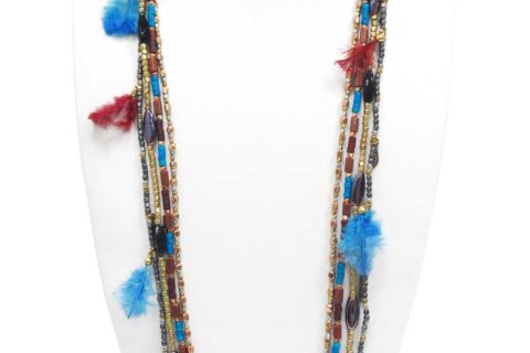 Collier pompon