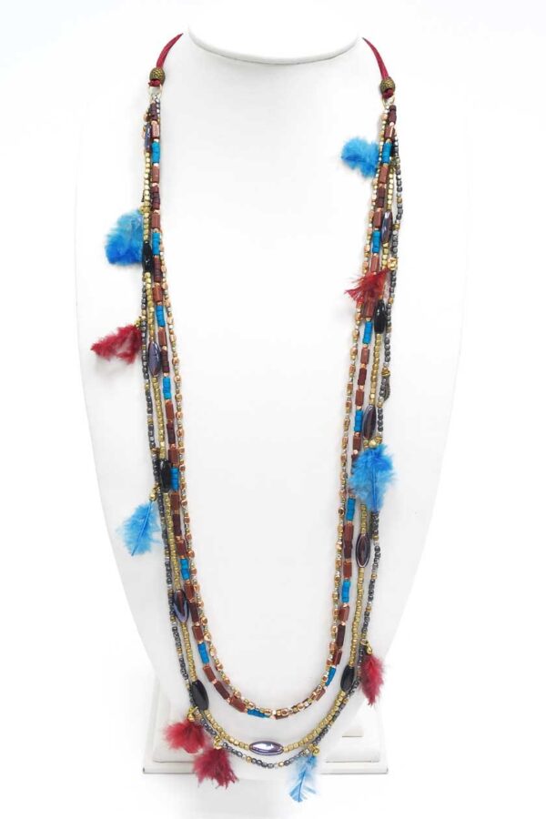 Collier pompon
