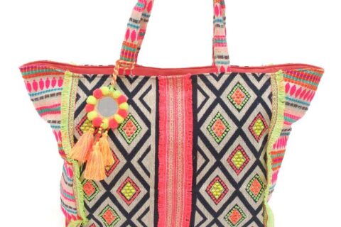 Sac cabas fluo /                                         Livraison en 5 jours
