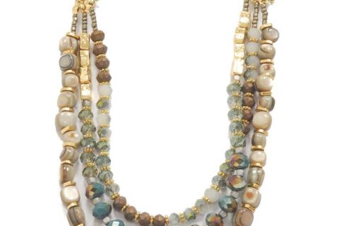 collier à multi perles