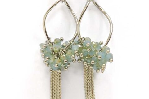 Boucles d'oreilles multi perles