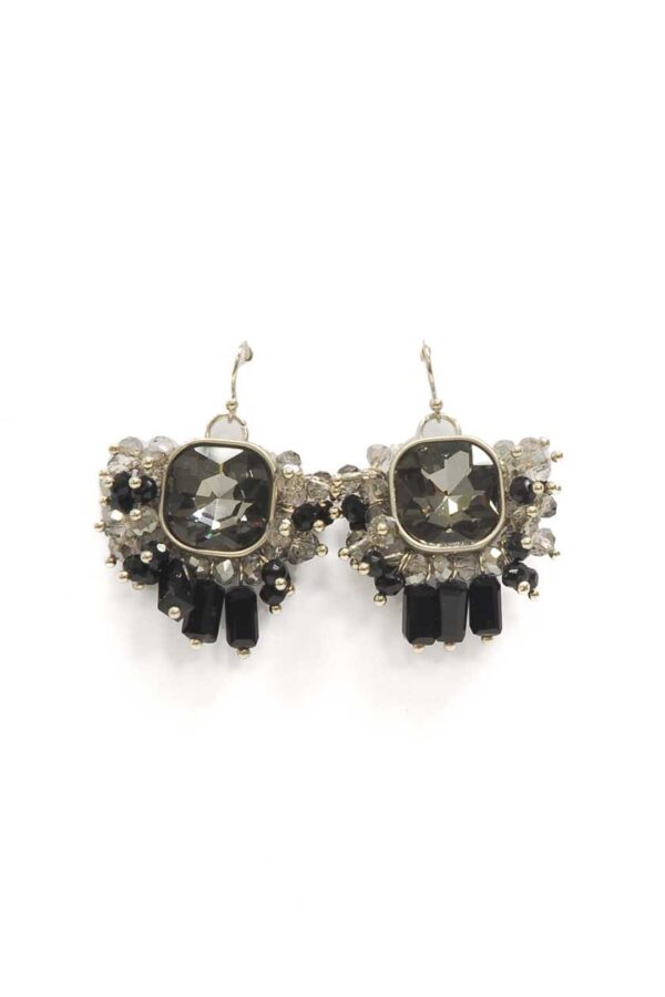 Boucles d'oreilles - pierres à facettes