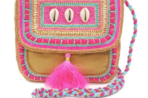 Sac en bandoulière rose