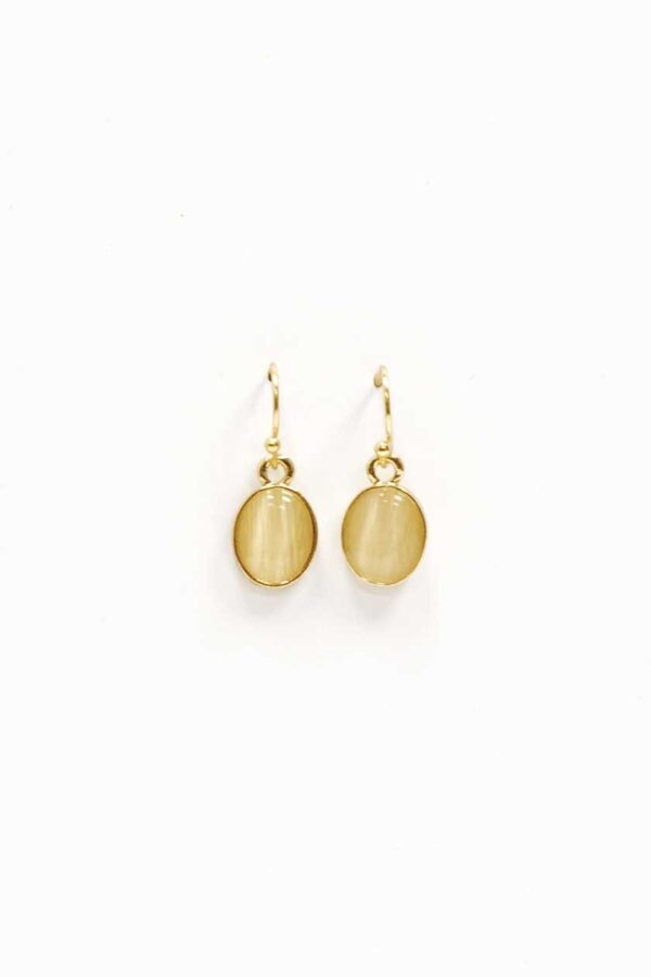 Boucles d'oreilles ovales