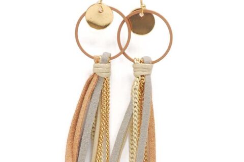 Boucles d'oreilles à franges