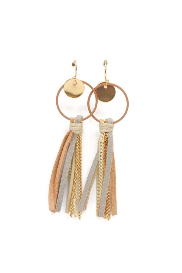 Boucles d'oreilles à franges