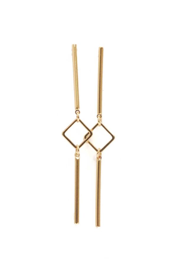 Boucles d'oreilles arlequin