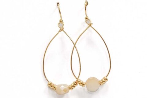Boucles d'oreilles perles