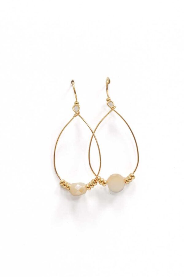 Boucles d'oreilles perles
