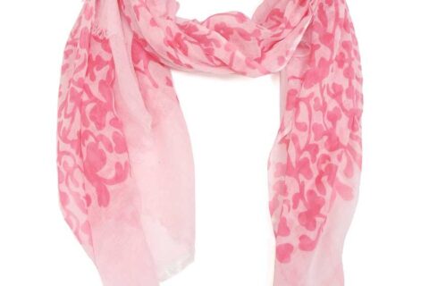 Foulard rose