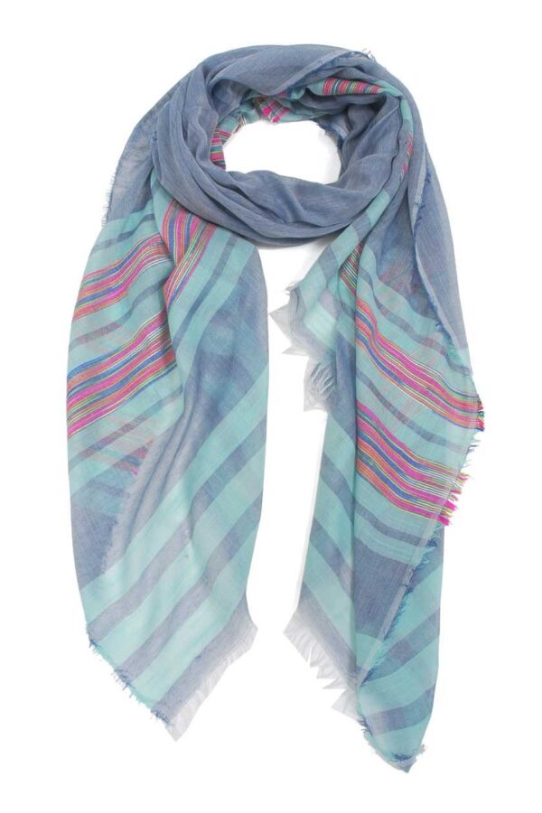 Foulard rayures