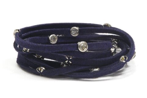 Multi bracelets bleu marine