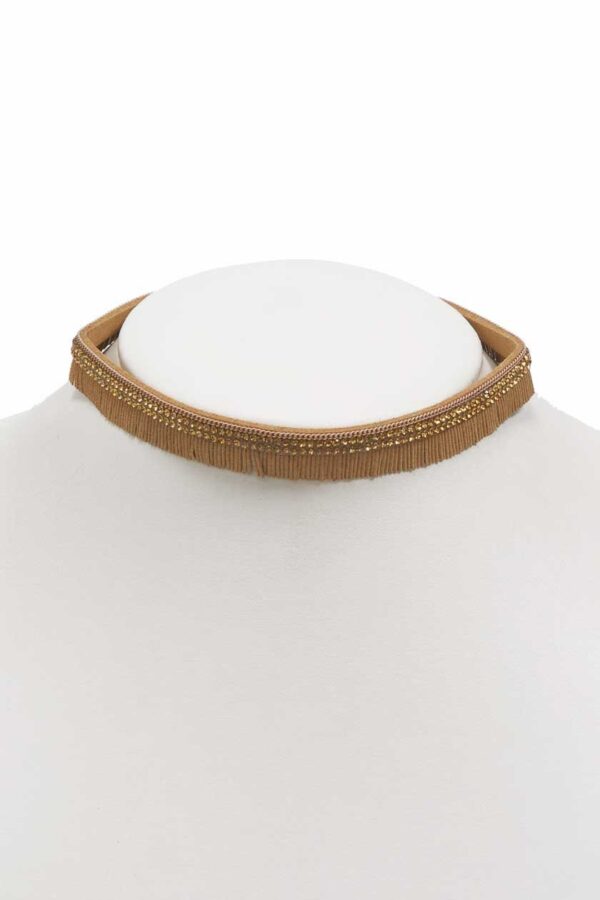 Collier ras de cou ethnique