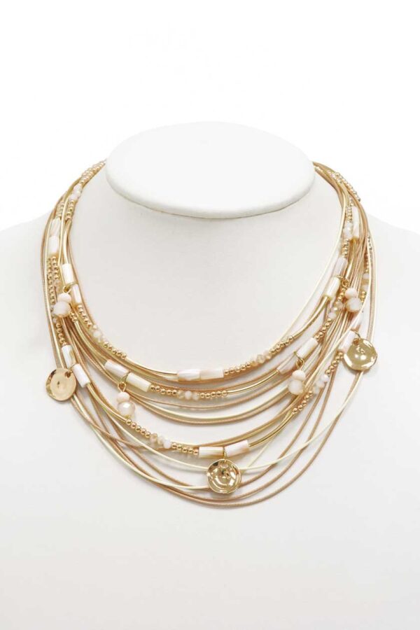Collier multi chaînes