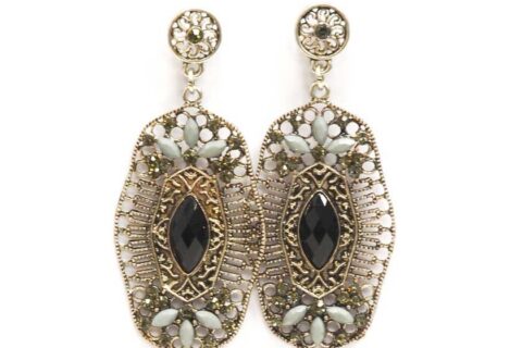 Boucles d'oreilles baroques
