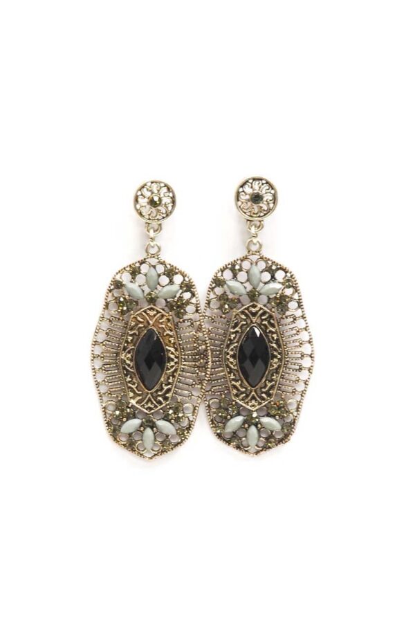 Boucles d'oreilles baroques