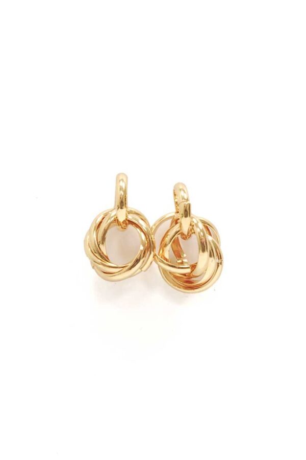 Boucles d'oreilles dorées