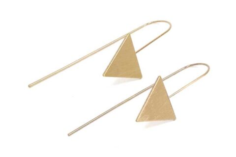 Boucles d'oreilles triangulaire