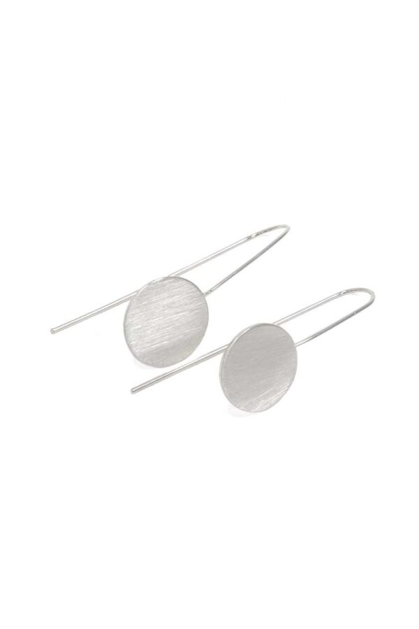 Boucles d'oreilles rondes métal
