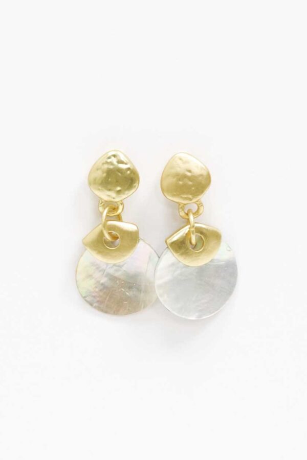 Boucles d'oreilles coquillage
