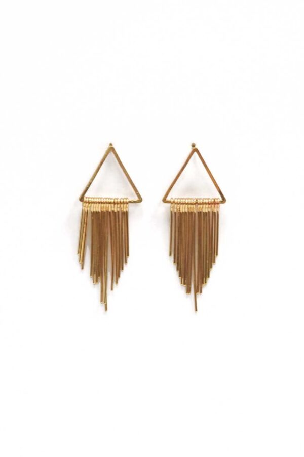 Boucles d'oreilles triangle