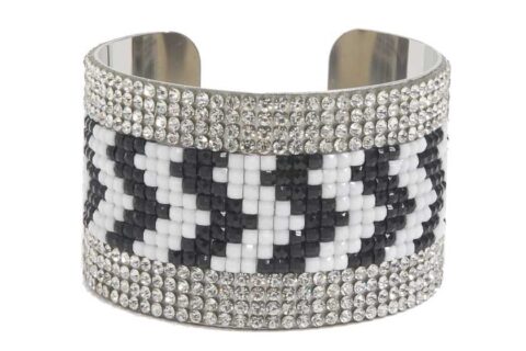 Bracelet noir et blanc
