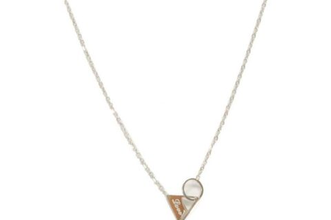 Collier pendentif triangulaire LOVE